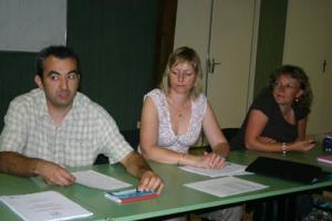 Le bureau de l'AG Volley 