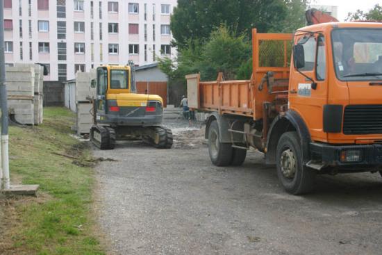 Construction du garage 02