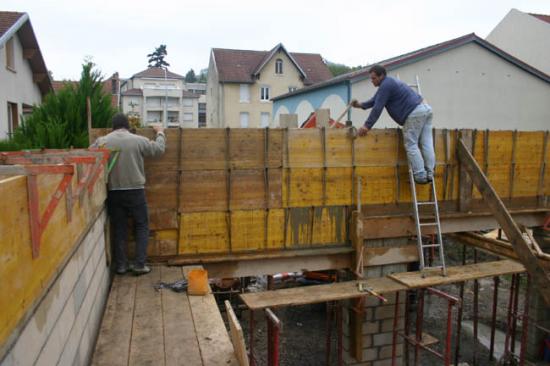 Construction du garage 13