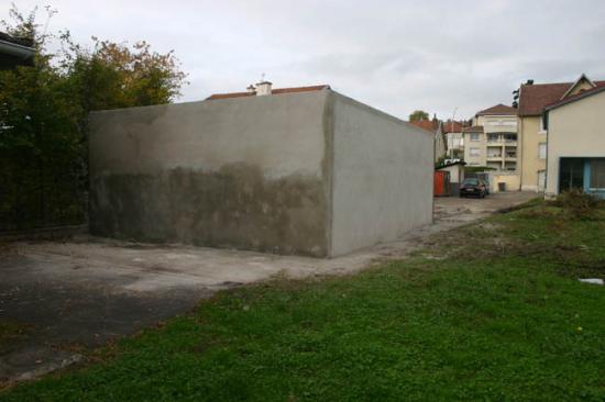 Construction du garage 19