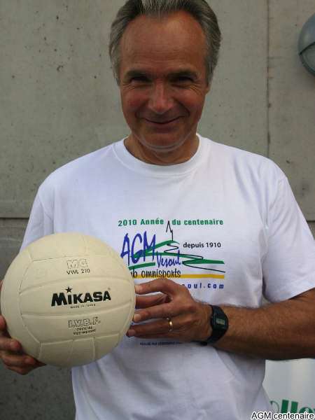 Patrick Saby et son ballon \